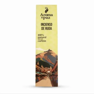 Incienso Caja Varillas Ruda Aroma y Paz