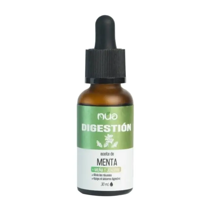 Aceite de Menta Digestión + Muña y Jengibre (nutracéutico) Nua 30 ml